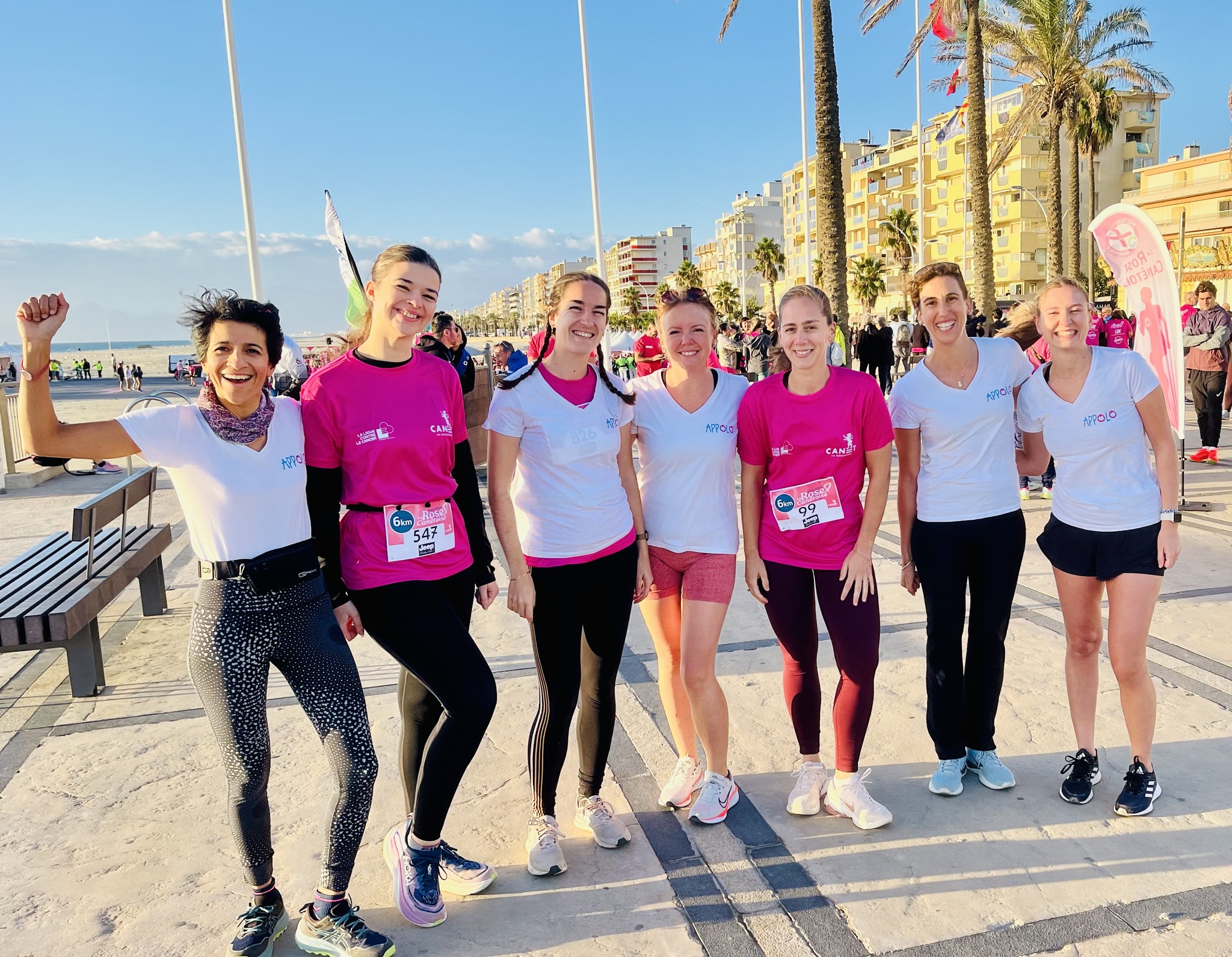 Participation à la course canétoise pour octobre rose!